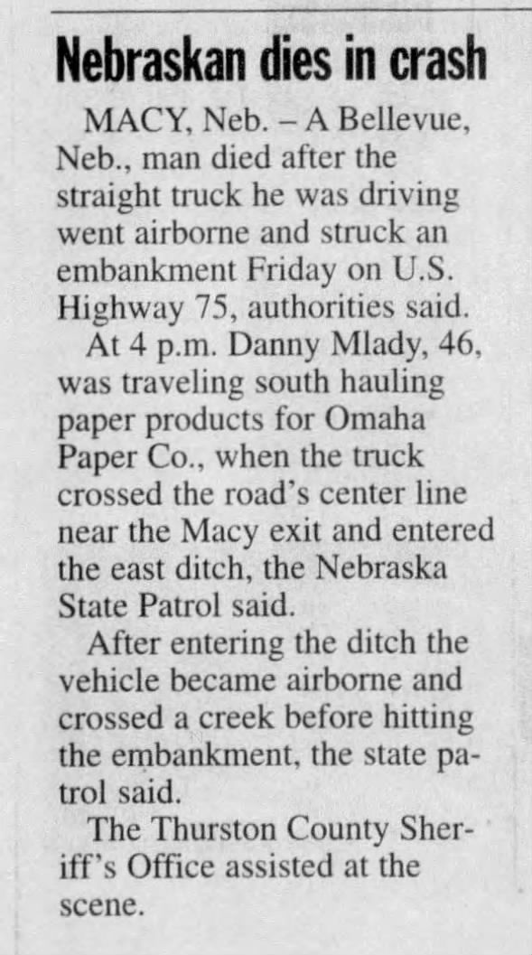 Clipping from Sioux City Journal